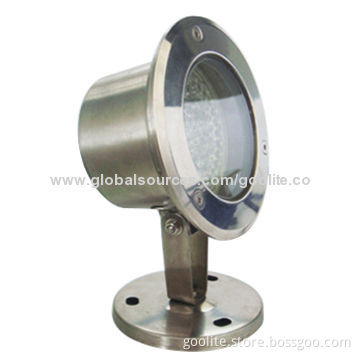 LED Underwater Light, 4/5W, 115*90*160mm, CE- and RoHS-approved, 2 years Warranty